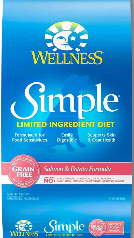 Wellness Grain Free Salmon Dog Food For Allergies