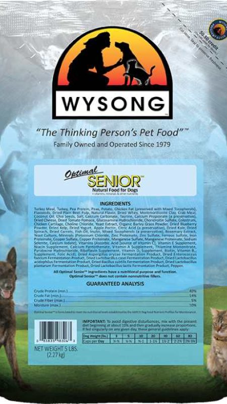 Wysong Dry Dog Food For Senior Canine