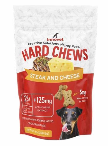 HEMP DOG TREATS, Steak & Cheese Flavor By Innovet